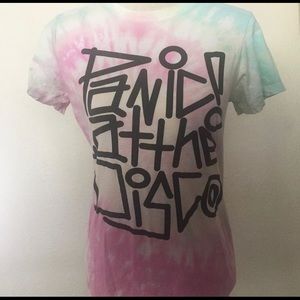 ‼️Panic! At The Disco tie dye t-shirt